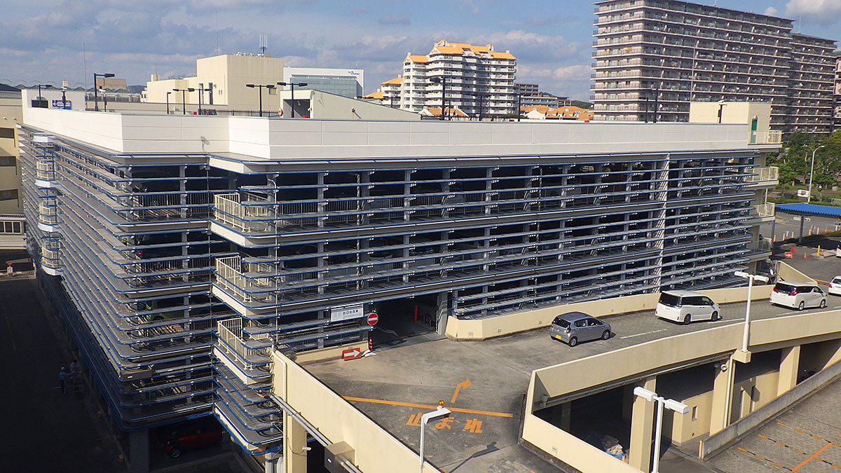 プレンティ第1駐車場外壁改修工事 フナビキ工務店ブログ 神戸を創るわたしたち